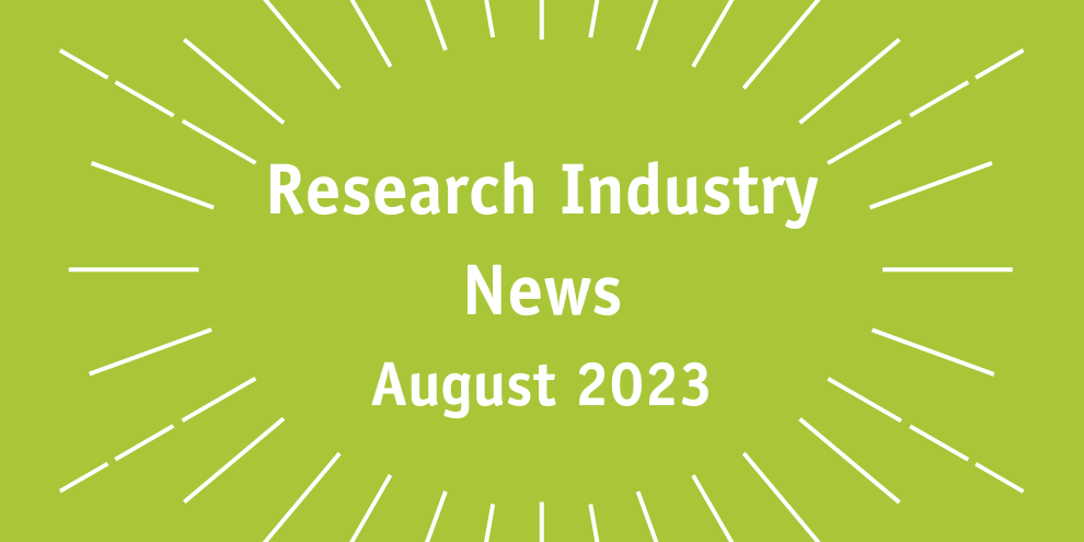 Marketing Research Industry News August 2023 article image