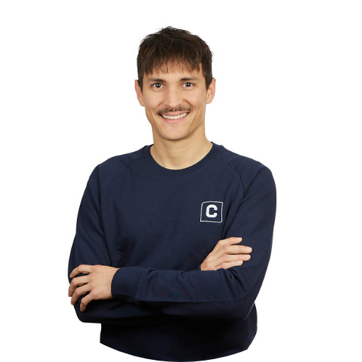 Pascal de Buren's, co-founder and co-CEO of Caplena, headshot.