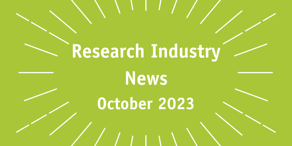 Marketing Research Industry News October 2023 article image