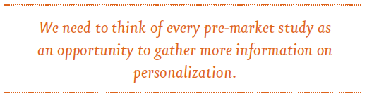 Personalization