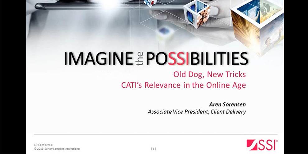 Ssi Webinar Title Slide Cati Relevance In Online Age