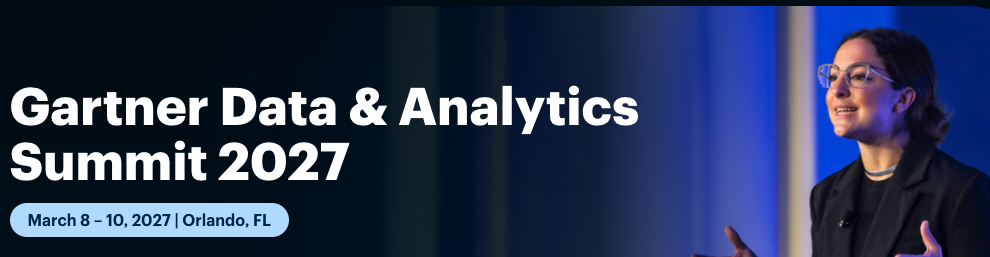Gartner Data & Analytics Summit 2027