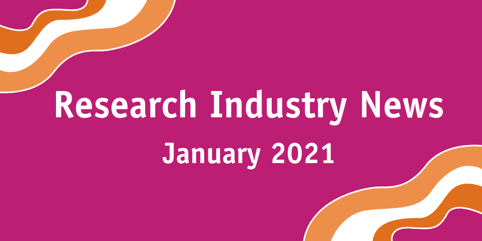 Research Industry News January 2021
