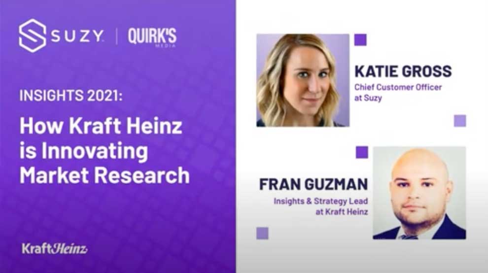 Suzy Webinar: Insights 2021: How Kraft Heinz is Innovating Market Research article image