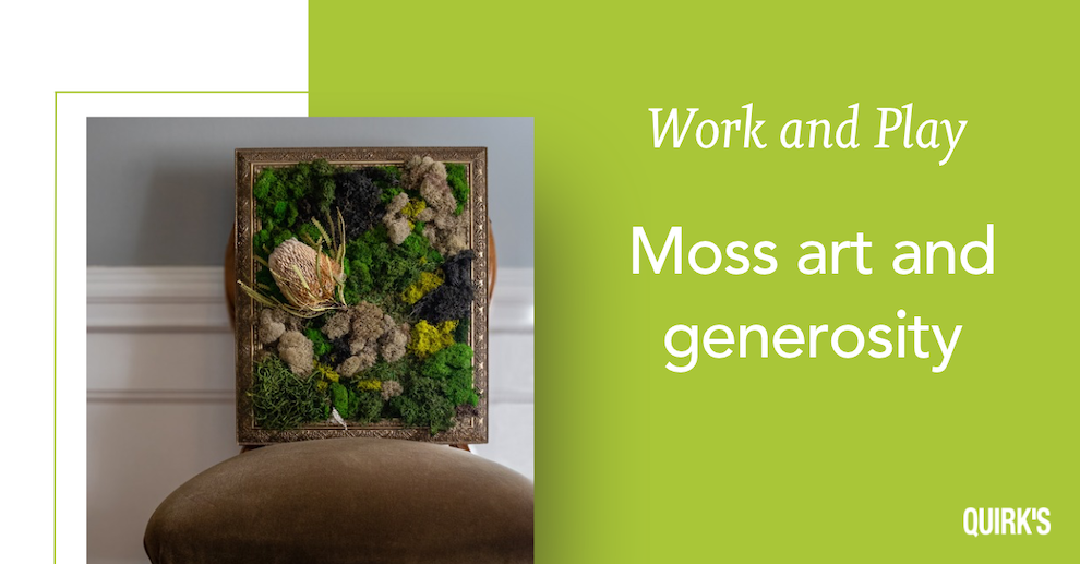 Work And Play Moss Art Research Results