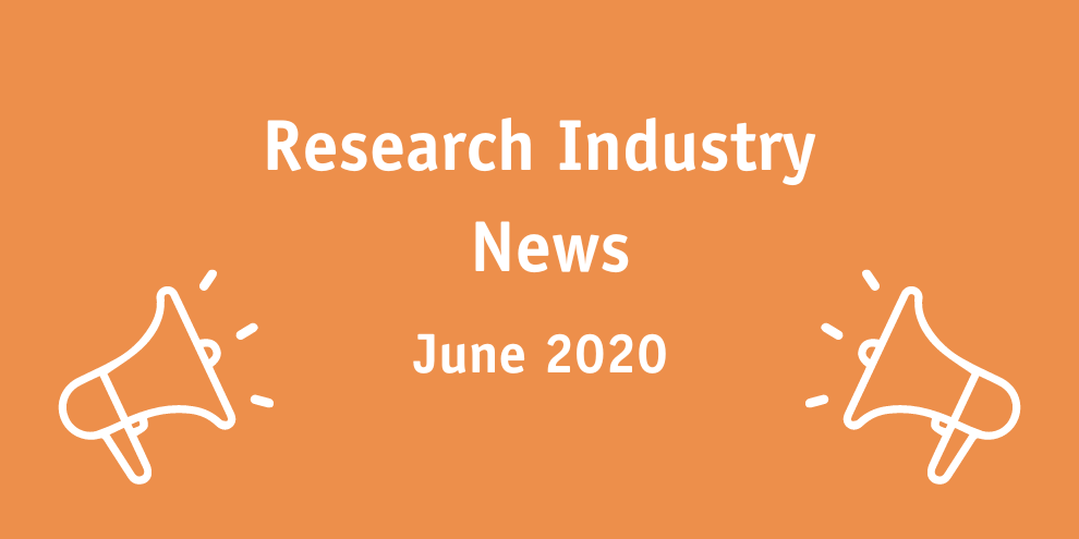 Research Industry News June 2020