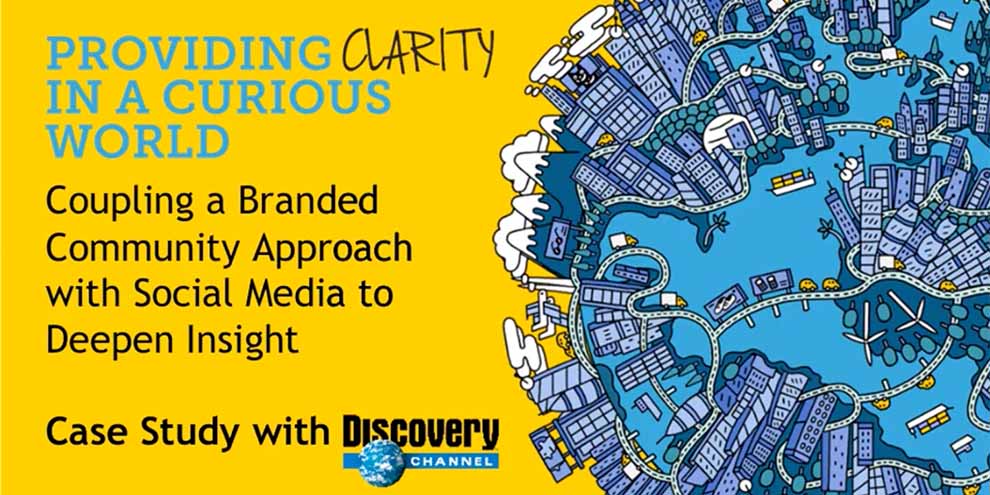 Toluna Webinar: Coupling A Branded Community Approach With Social Media Data To Deepen Insight – A Case Study With Discovery article image