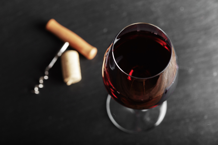 Red Wine In Glass