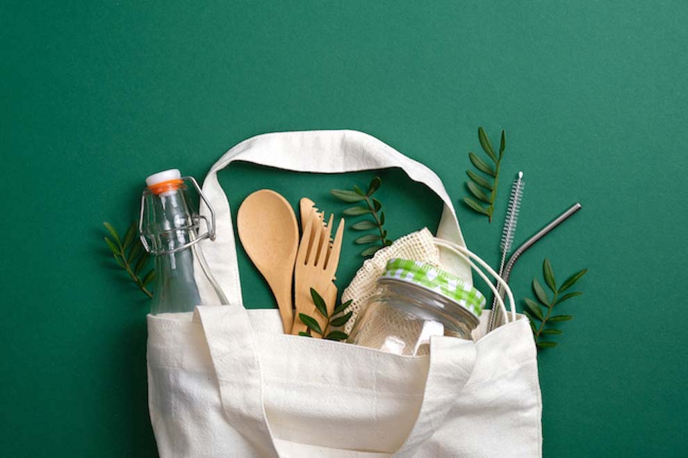 Ethical Products In Canvas Bag