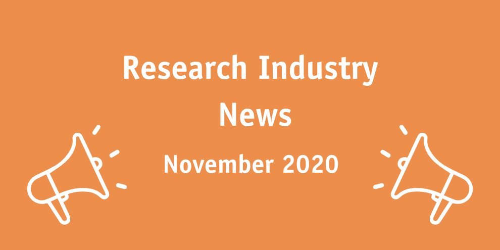 Research Industry News November 2020