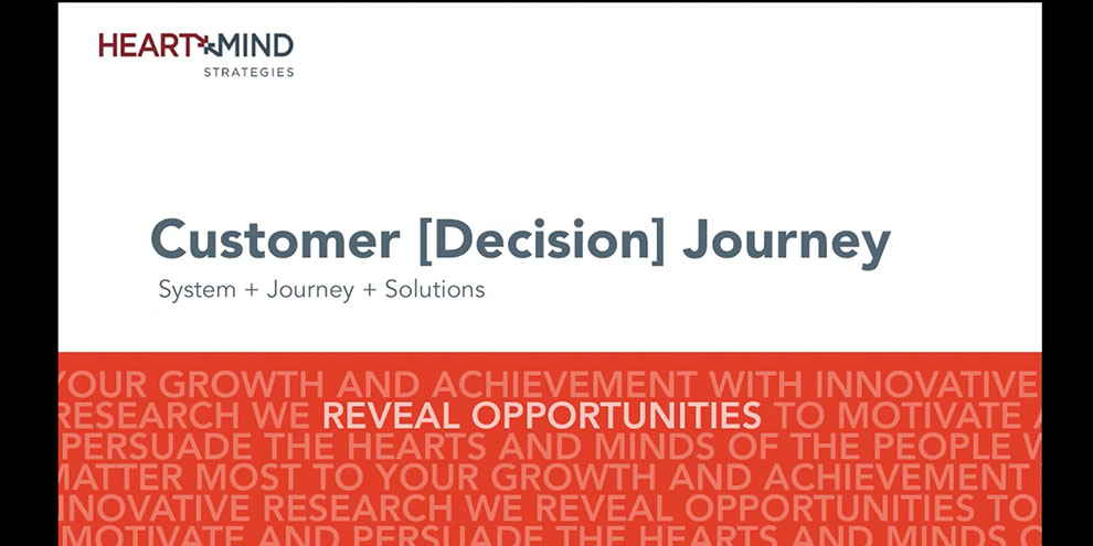 Heart+Mind Strategies Webinar: What’s Missing from Customer Decision Journey Work? article image