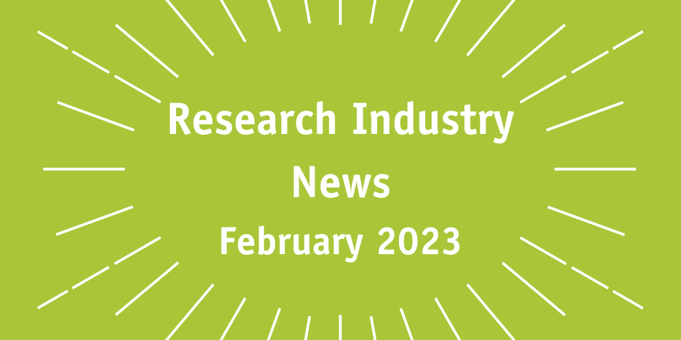 Marketing Research Industry News February 2023 article image