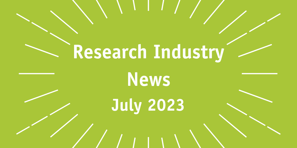 Marketing Research Industry News July 2023 article image