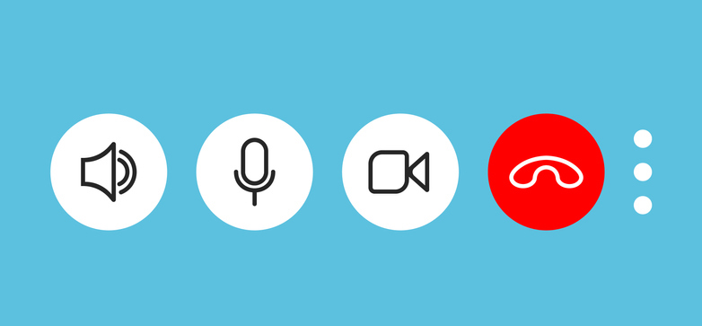 Video Call Screen Template