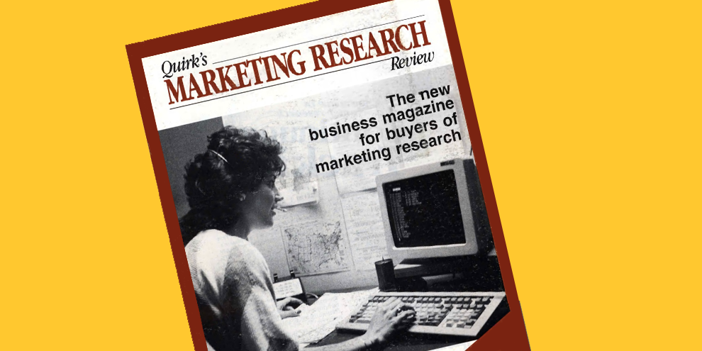 Trade Talk Marketing Research 1986  1