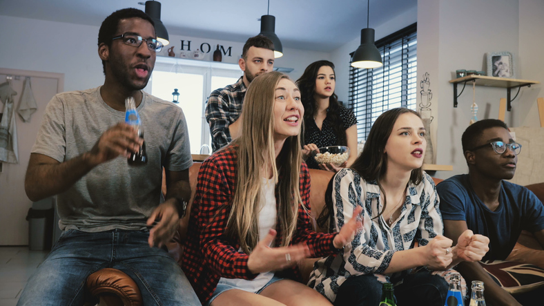 People Watching Tv
