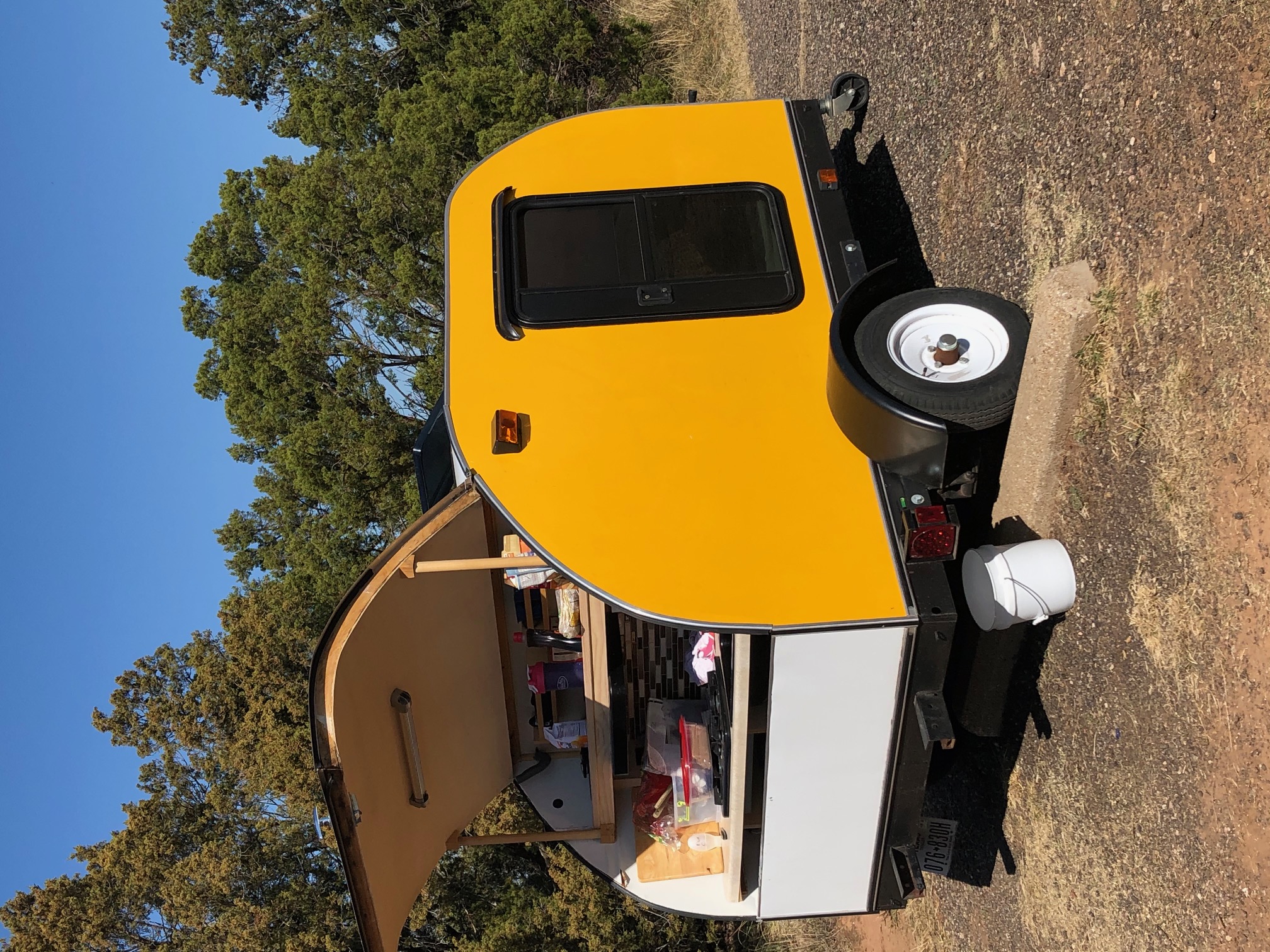 Work and play: Teardrop trailer camping and working with the uncontrollable gallery image 1