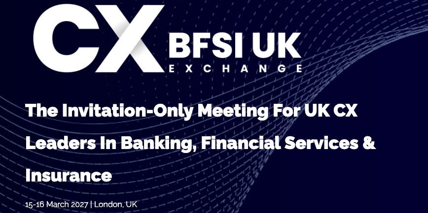 CX BFSI Exchange UK 2027