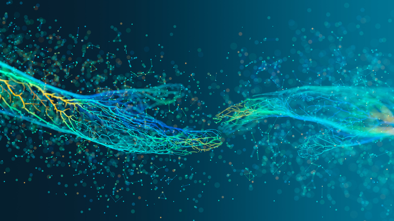 Glowing Particles