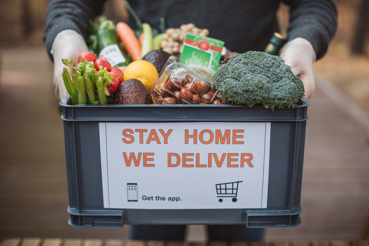 Delivering Food Ordered Online