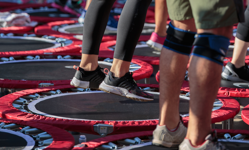 Bounce Mini Trampoline Low Impact