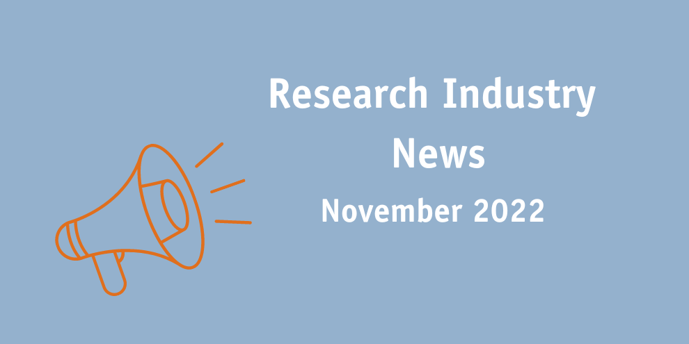 Marketing Research Industry News November 2022 article image