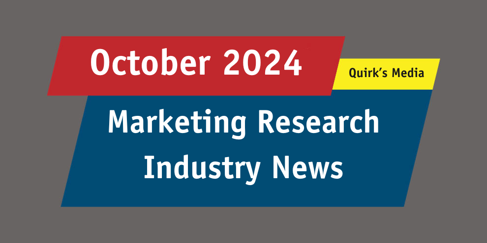 Marketing Research Industry News October 2024 article image