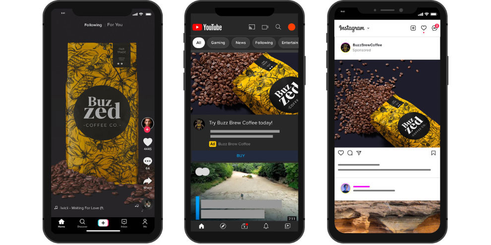 Talk Shope Buzzed Advertising Tiktok Youtube Instagram 2023 Customer Advertising