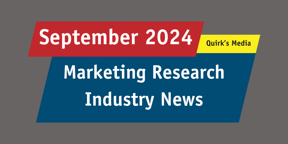 Marketing Research Industry News September 2024 article image