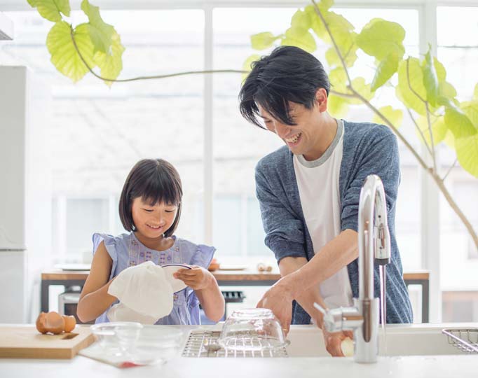Washing Dishes