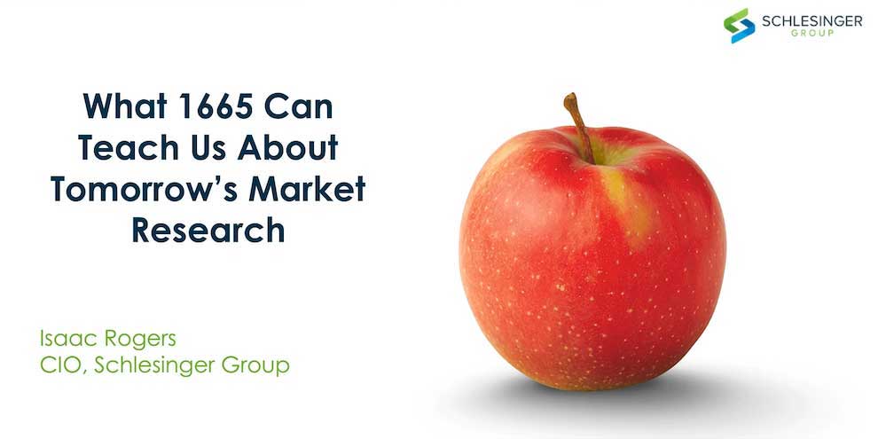 Schlesinger Webinar: What 1665 Can Teach Us About Tomorrow’s Market Research article image