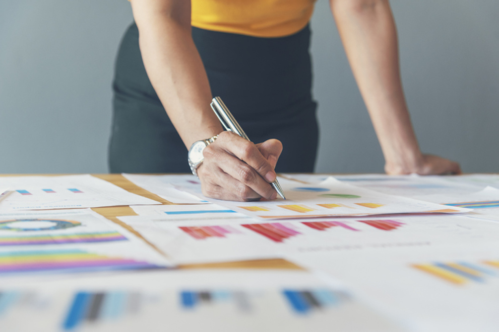 Business Strategy Team Report Chart