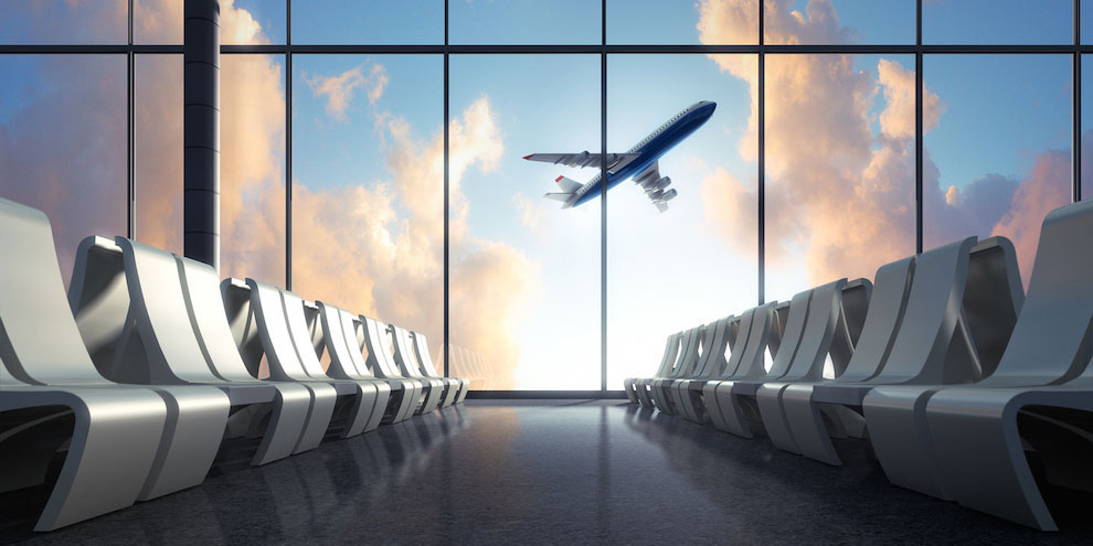 Finding A Community In A New Country Airplane Flying From Airport Window