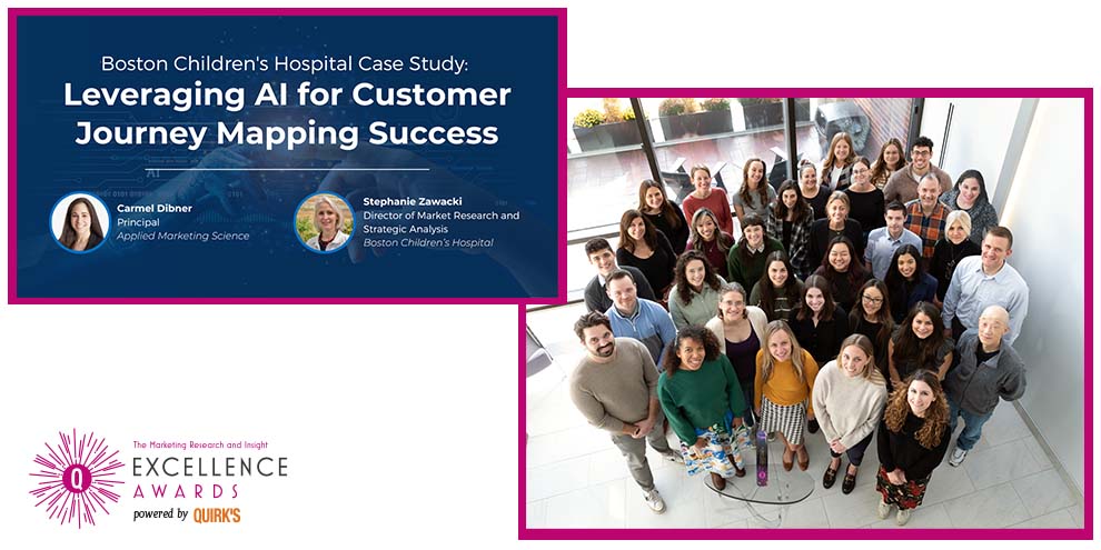 Applied Marketing Research Boston Childrens Hospital Health Care Pharmaceutical Award Winner Q A
