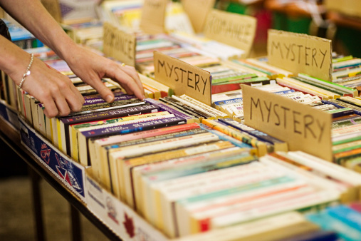 Shopper At Used Bookstore Picture Id86287070