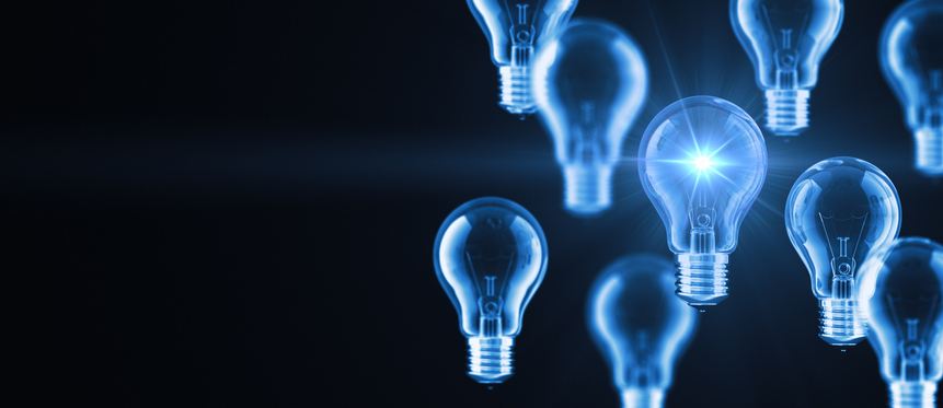 Idea Concept Light Bulbs