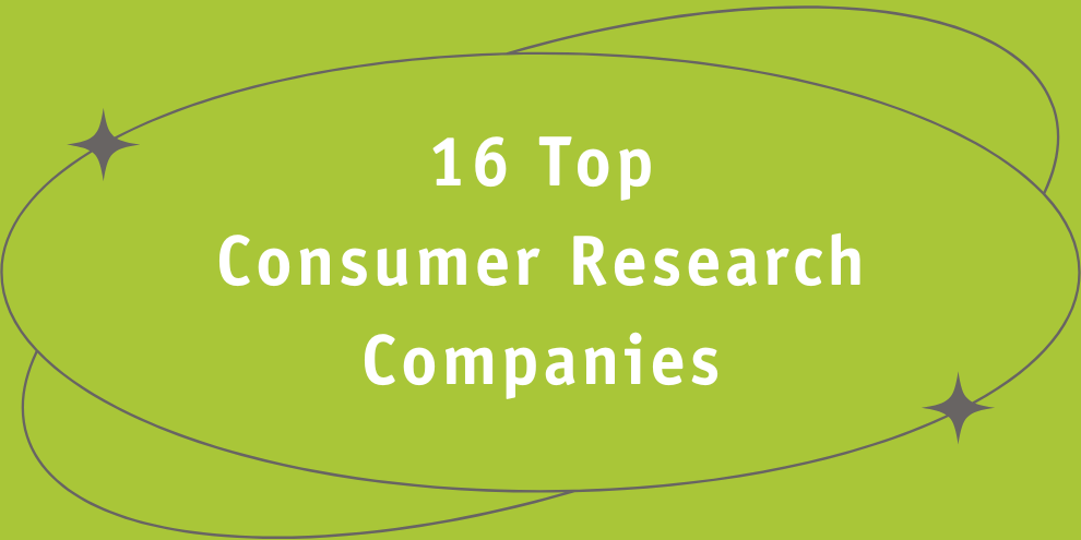 16 Top  Consumer Research Companies article image