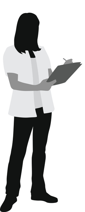Health Care Worker Taking Notes