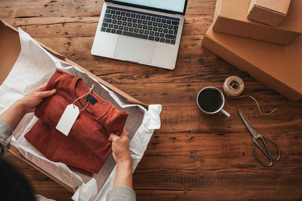 Clothing Packaged In Boxes